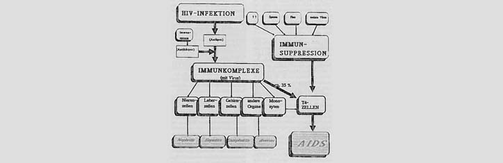 Biologische Behandlung von 'AIDS'
