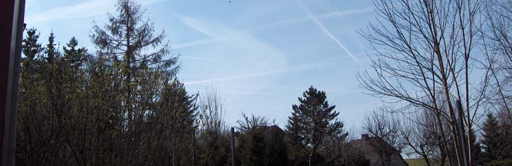 Geisterwolken und Chemtrails