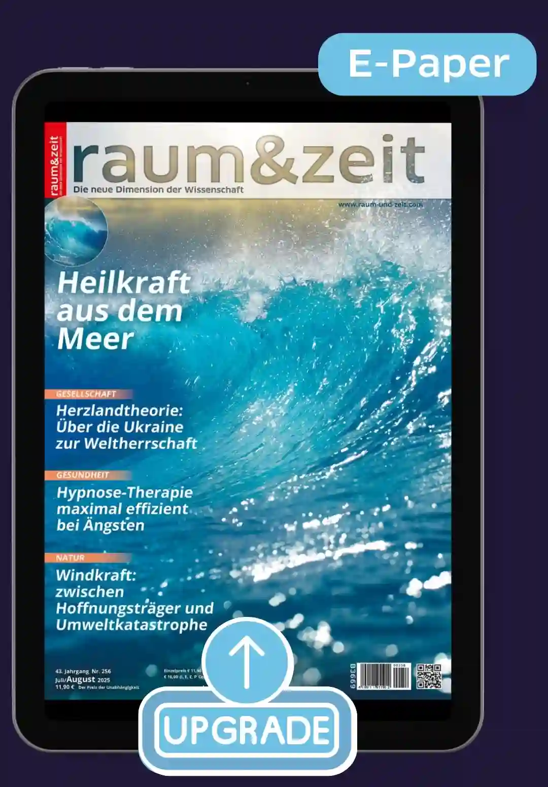 E-Paper-Upgrade raum&zeit (nur für Print-Abonnenten)