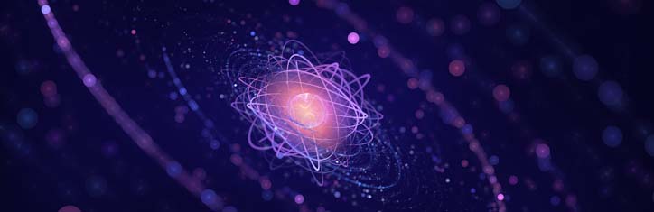 Geoglyphe codiert Atomkernmodell