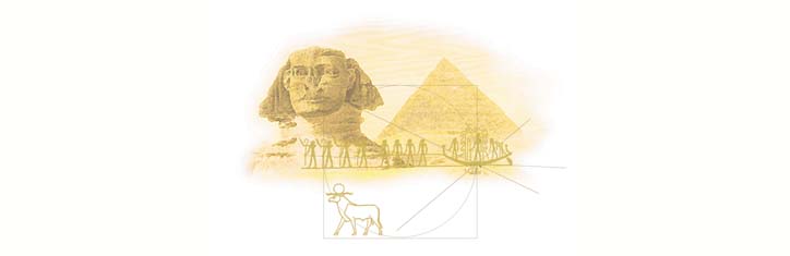 Templerische Geometrie und ägyptische Mysterien