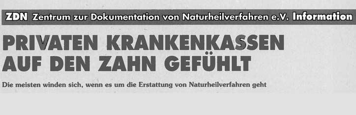 Privaten Krankenkassen auf den Zahn gefühlt