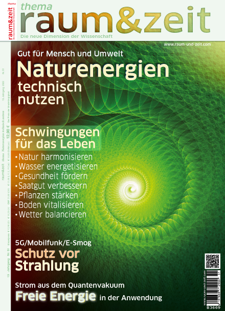 E-Paper: raum&zeit thema: Naturenergien technisch nutzen