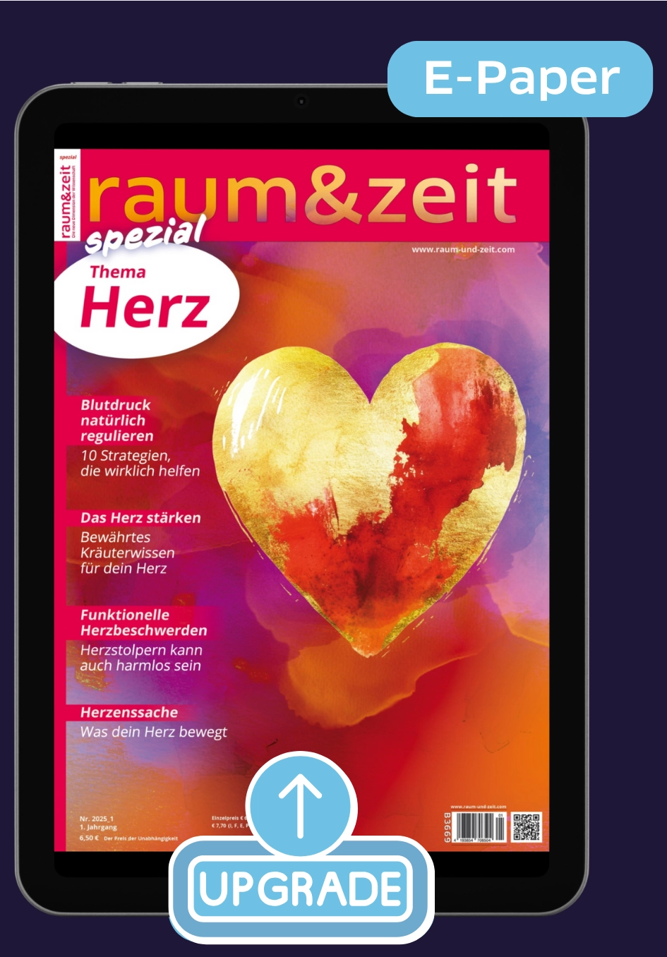 E-Paper-Upgrade raum&zeit spezial (nur für Print-Abonnenten)
